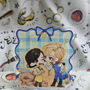転ポピ アクリルメモスタンド