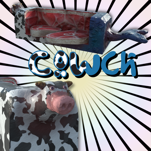 肉ソファー "Cowch"