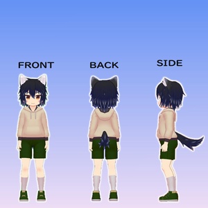 オリジナル3Dモデル「ガヴ」 缩略图 2