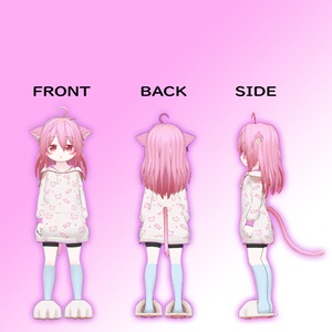 オリジナル3Dモデル「ネム」 缩略图 2