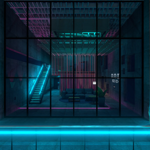 【VRワールド】Louver House for VRChat [ World Assets for VRChat ]