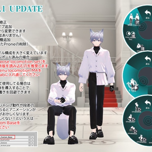 【MA対応】狛乃くんロコモーション&ポーズ集　Komano 24 pose & LocomotionLayer set Ver.1.4 缩略图 12