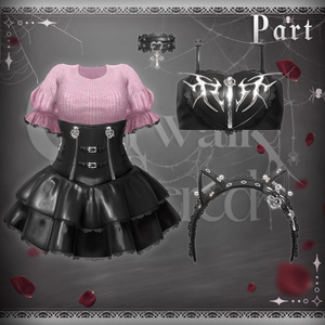♥17アバター対応♥MM×#OwnPathコラボ♥Catwalk Tiered♥ 缩略图 6