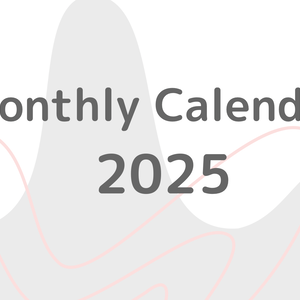Canva Monthly Calendar 2025