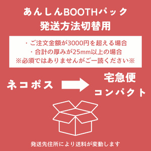 booth安心パック サイズ超過 コレクション