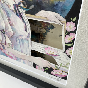 額装済み複製原画 A4サイズ - 茶狗宅 - BOOTH