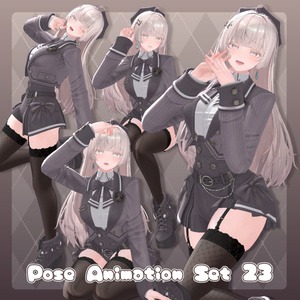 Pose Animation Set 23 [50 Poses] [Free Sample Included]