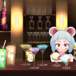 配信素材「barっぽい飲み物セット」