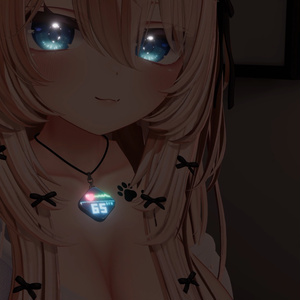 ♥発売記念セール ¥900→¥700♥PIXEL PULSE - 心拍・バッテリー残量表示ペンダント -【15アバター対応 / Modular Avatar】 缩略图 4
