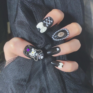 ネイルチップ クリームソーダ くまちゃん - 3939ネイルチップshop - BOOTH