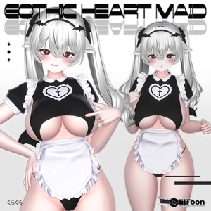【ミルティナ(Milltina)用】GOTHIC HEART MAID