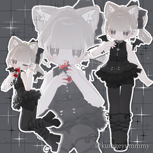 【3D衣装】🖤Tutu Devil🩰【3アバター対応】 缩略图 13