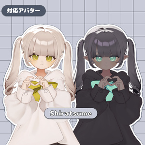 【3D髪型】 🎀あいどるついん🎤【6アバター対応】 缩略图 5