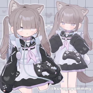 【3D髪型】 🎀あいどるついん🎤【6アバター対応】 缩略图 12