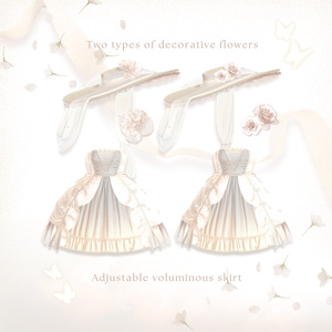 【VRC】衣装 🦋「VernalPirouette」🦋【11アバター対応】 缩略图 13