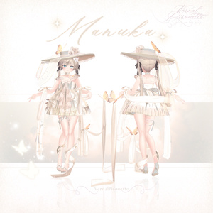 【VRC】衣装 🦋「VernalPirouette」🦋【11アバター対応】 缩略图 20