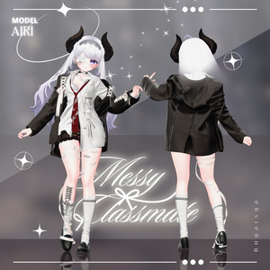 【VRC】ギミック搭載衣装 👔「MessyClassmate」 👔【5アバター対応】 缩略图 28