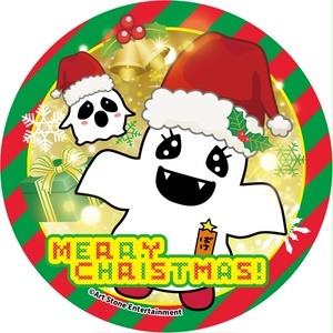 ばけごろう缶バッジ 〜メリークリスマス〜