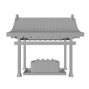 【無料DL可】神社(手水舎)【3Dモデル】 缩略图 5
