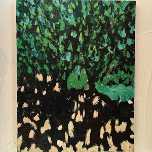 油彩 絵画 『Wild Flowers 2025』丸形 直径25cm 絵画 原画 油彩 絵画 『Wild Flowers 2025』丸形 直径25cm 絵画 原画 油彩 絵画