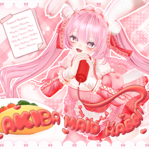 💗🐰 AKIBAmaidrabbit / 20アバター対応 🐰💗
