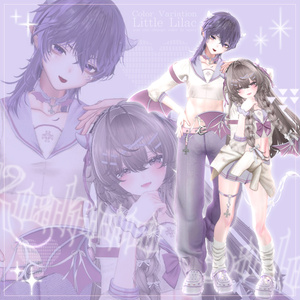 🩶🖤 小悪魔セーラー / 38アバター対応 🖤🩶 缩略图 12