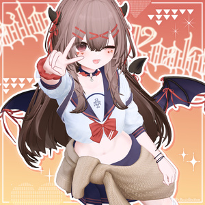 🩶🖤 小悪魔セーラー / 38アバター対応 🖤🩶 缩略图 18