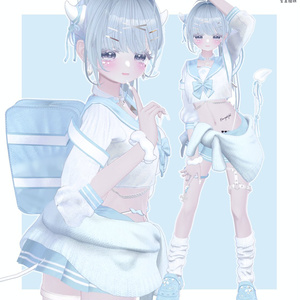 🩶🖤 小悪魔セーラー / 38アバター対応 🖤🩶 缩略图 38
