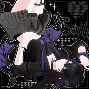 🩶🖤 小悪魔セーラー / 38アバター対応 🖤🩶 缩略图 2
