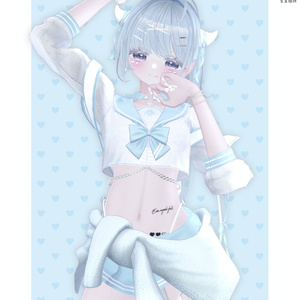 🩶🖤 小悪魔セーラー / 38アバター対応 🖤🩶 缩略图 40