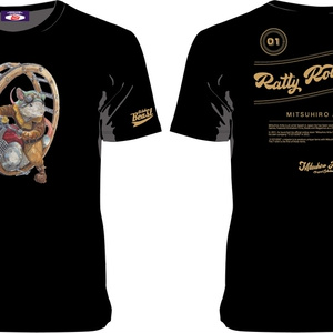 October Beast × 有田満弘「Ratty Roll Out」Tシャツ