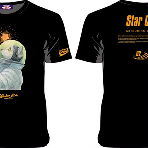 October Beast × 有田満弘「Space Cat」Tシャツ