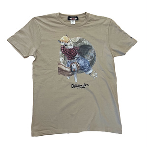 October Beast × 有田満弘「Lumber Jack」Tシャツ