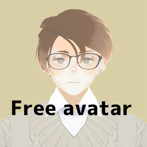 【VRoid / VRM model】シロ　無料アバター　Free