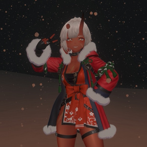 焔花のコートをふわふわさせるやつ[VRChat向けModular Avatar対応]