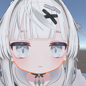 リュミィちゃんの目の色を変えるだけのマスク