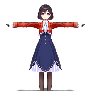 「私の推しは悪役令嬢。」3Dモデル「レイ＝テイラー」