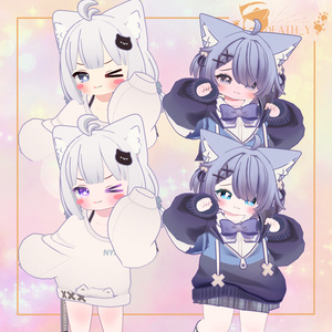 【VRC用】Deathy Texpack Chibi Volume_1 缩略图 3