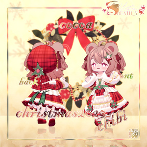 【5Avatar対応】Christmas2023Chibi_v1.0.2【PB】 缩略图 3