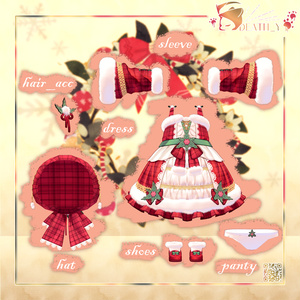 【5Avatar対応】Christmas2023Chibi_v1.0.2【PB】 缩略图 7