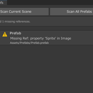 【参照切れを一括検索】Missing Reference Finder【Unityエディタ拡張】