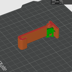 ワイヤーネットをデスク下に吊るすフック【3Dプリンタ用データ】