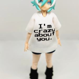トップスとホットパンツとレッグウォーマー