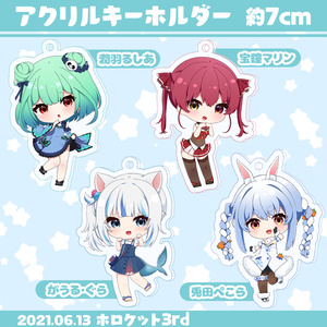 非公式】ホロライブ HOLOLIVE同人グッズキーホルダー - 八百萬製作所
