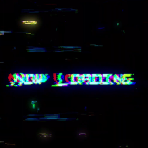 【待機画面】グリッチするNow Loading【配信用】