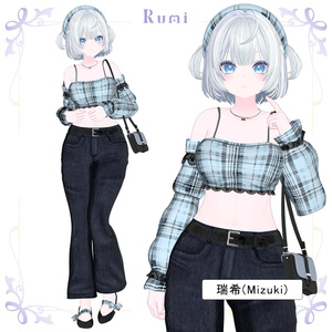 【PB】【 8アバター対応】 Hana Jeans 【VRChat想定】 缩略图 6