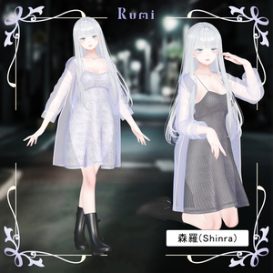 【PB】【4アバター対応】 Raincoat 【VRChat想定】 缩略图 6
