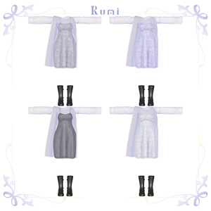 【PB】【4アバター対応】 Raincoat 【VRChat想定】 缩略图 7