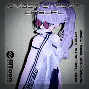【SALE】【8アバター対応】 Cyber Street Casual 【VRChat想定】