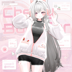 【15K FOLLOWER SALE】【15アバター対応】 Cherry Buffer 【VRChat想定】